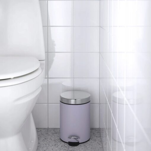 IKEA EKOLN Kosz na odpady, liliowy, 3 l - obrazek 3