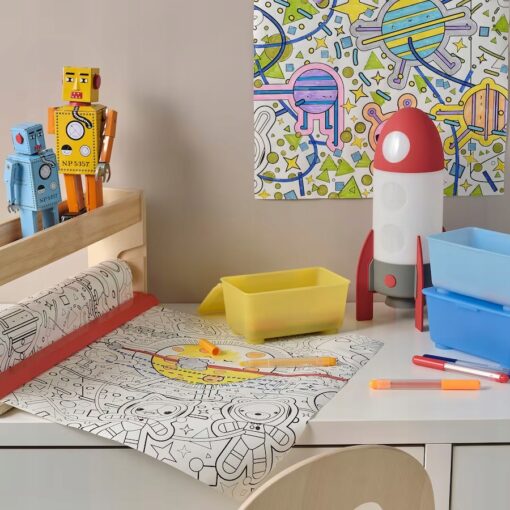 IKEA AFTONSPARV Rolka papieru do kolorowania, kosmos, 10 m - obrazek 3
