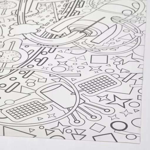 IKEA AFTONSPARV Rolka papieru do kolorowania, kosmos, 10 m - obrazek 4