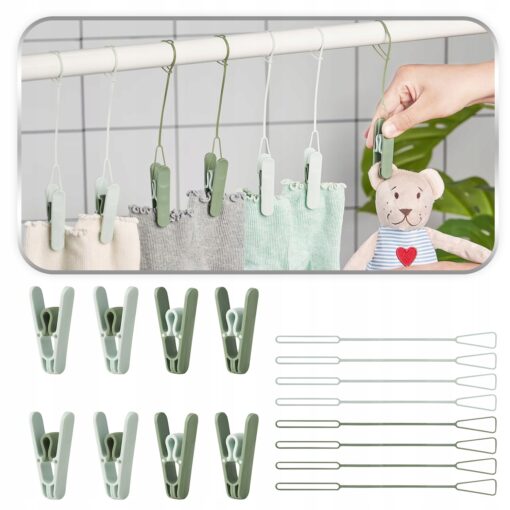 IKEA SLIBB Klamerka wisząca, zielony - obrazek 5