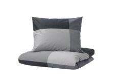 IKEA BRUNKRISSLA Poszwa na kołdrę i 2 poszewki, czarny, 200x200/50x60 cm