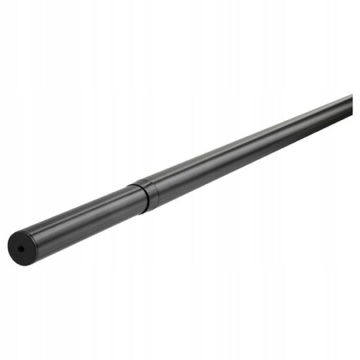 IKEA HUGAD Karnisz, czarny, 210-385 cm