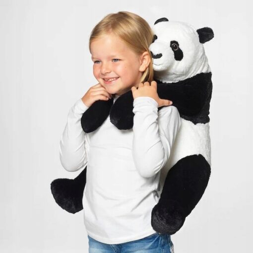 PANDA PLUSZOWA MASKOTKA IKEA PLUSZAK 47 CM - obrazek 4