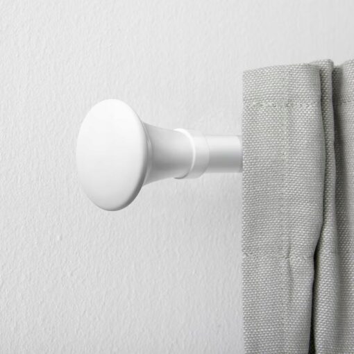 IKEA PADDFOT Końcówki, 1 para, metal/biały - obrazek 4