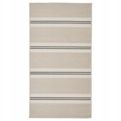 IKEA VIRKLUND DYWAN BIAŁY / BEŻ / SZARY 80x150 CM