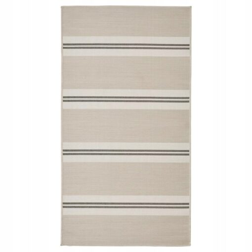 IKEA VIRKLUND DYWAN BIAŁY / BEŻ / SZARY 80x150 CM