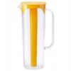 IKEA NABBFISK Słoik z kranikiem, przezroczysty/jaskrawożółty, 4 l