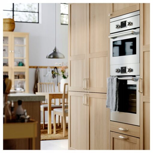 IKEA KLINGSTORP Uchwyt, kremowy/chrom, 141 mm - obrazek 6