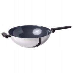 MIDDAGSMAT Wok, powłoka zapobiegająca przywieraniu/stal nierdz, 32 cm