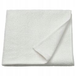 IKEA LUDDVIAL Ręcznik kąpielowy, biały, 55x120 cm