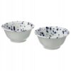 IKEA SILVERSIDA MISKA Z NIEBIESKIM WZOREM 3 SZT.