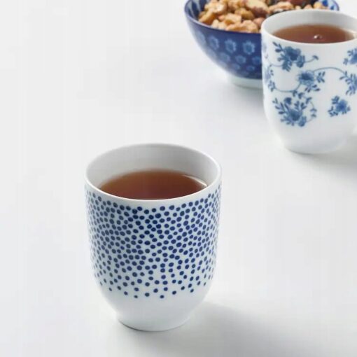 IKEA ENTUSIASM KUBEK BIAŁY PORCELANA 220 ML 4 SZT - obrazek 2