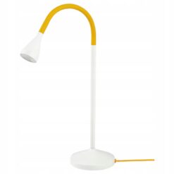 IKEA NAVLINGE Lampka na biurko LED, żółty/biały