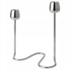 IKEA SILVERPARON Świecznik na 2 świece, srebrny, 20 cm