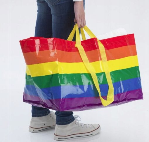 IKEASTORSTOMMA Duża torba, wielobarwny, 71 l - obrazek 2
