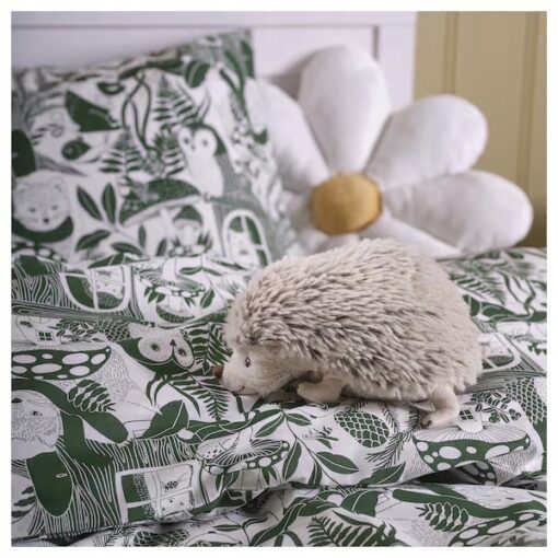 IKEA SKOGSDUVA Pluszak, jeż/beżowy, 21 cm - obrazek 3