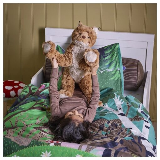 IKEA SKOGSDUVA Pluszak, ryś/pomarańczowy brązowy, 63 cm - obrazek 4