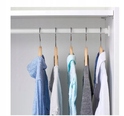 IKEA HANGA Wieszak dziecięcy, naturalny, 5 szt. zestaw - obrazek 2