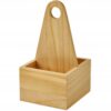 IKEA CHOKLADHAJ Organizer stołowy, drewno, 12x11 cm