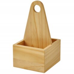 IKEA CHOKLADHAJ Organizer stołowy, drewno, 12x11 cm
