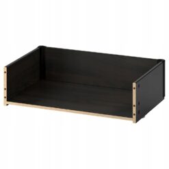 IKEA BESTA RAMA SZUFLADY CZARNY BRĄZ 60x15x40 cm