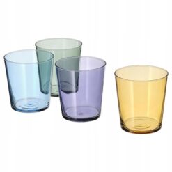 IKEA PAPPERSBJORK SZKLANKA RÓŻNE KOLORY 300ML