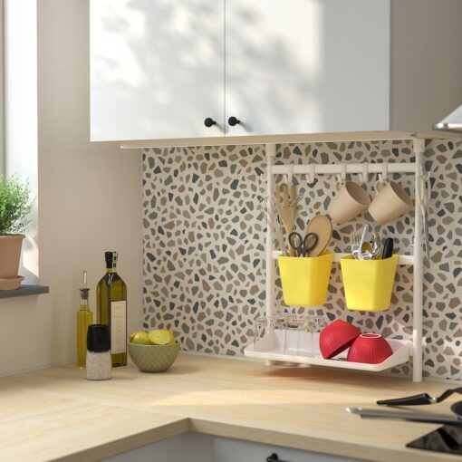 IKEA SUNNERSTA Pojemnik jasnożółty 12x11 cm - obrazek 5