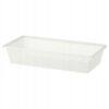 IKEA BOAXEL KOSZ KOSZYK PÓŁKA DRUCIANY 80x40x15 cm