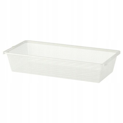 IKEA BOAXEL KOSZ KOSZYK PÓŁKA DRUCIANY 80x40x15 cm