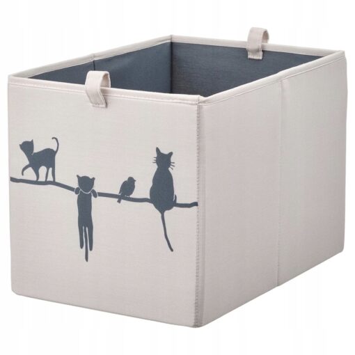 IKEA BARNDROM Pudełko, beżowy, 26x37x26 cm
