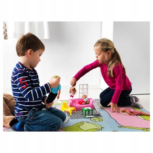 IKEA HUSET MEBLE MEBELKI DO LALEK SALON / ZABAWKI - obrazek 4