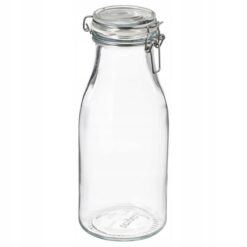 IKEA KORKEN SŁOIK W KSZTAŁCIE BUTELKI 1,0 L