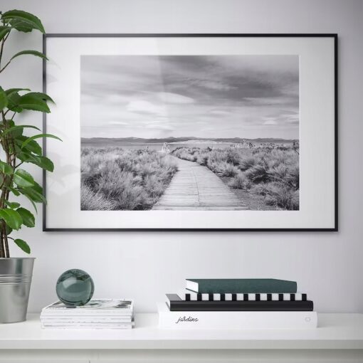 IKEA LOMVIKEN RAMKA NA OBRAZ CZARNA 61x91 CM - obrazek 3