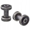 IKEA SKRUVSHULT UCHWYT MEBLOWY ANTRACYT 18mm 2 SZT