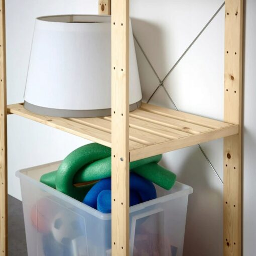 IKEA HEJNE PÓŁKA Z LITEJ SOSNY 77x47 CM 2 SZT. - obrazek 3