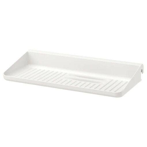 PÓŁKA/ OCIEKACZ DO SZYNY SUNNERSTA BIAŁA 37 CM