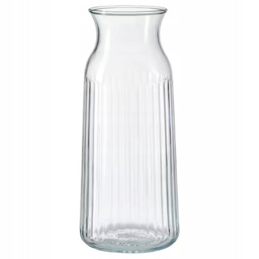 IKEA VARDAGEN Karafka, szkło bezbarwne/wzór, 1.0 l