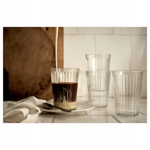 SZKLANKA ZESTAW SZKLANEK 6 SZTUK SZKŁO 430 ML - obrazek 4