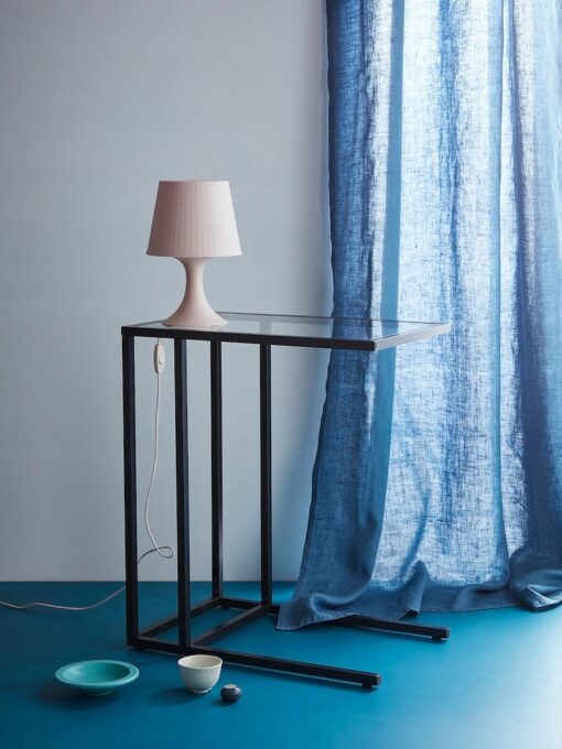 IKEA VITTSJO STOLIK POD LAPTOPA CZARNOBRĄZ 35x65CM - obrazek 4