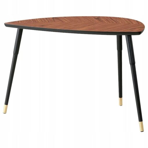 IKEA LOVBACKEN STOLIK BRĄZOWY 77x39 CM