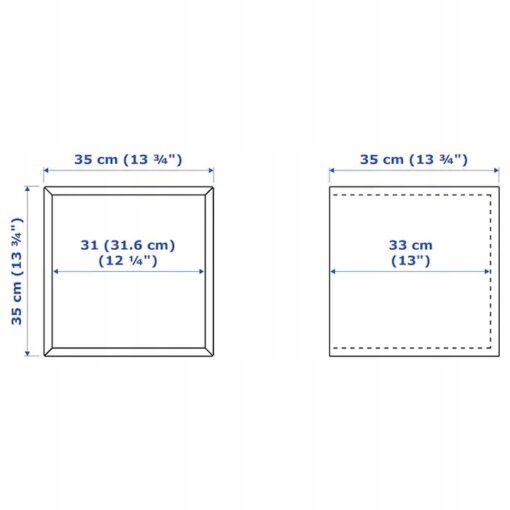 IKEA EKET SZAFKA BIAŁA 35x35x35 cm - obrazek 4