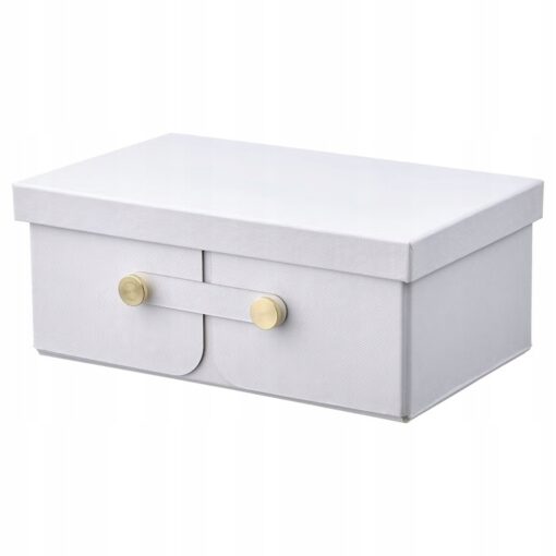 IKEA SPINNROCK PUDEŁKO Z PRZEGRODAMI BIAŁE 25x16cm