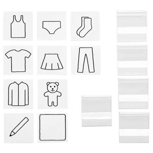 IKEA HANGIG UCHWYT NA ETYKIETĘ 5 SZT.