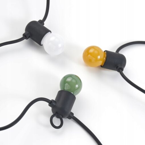 IKEA SOLVINDEN Łańcuch świetlny LED z 12 żarówkami, na baterie/zewnętrzne - obrazek 3