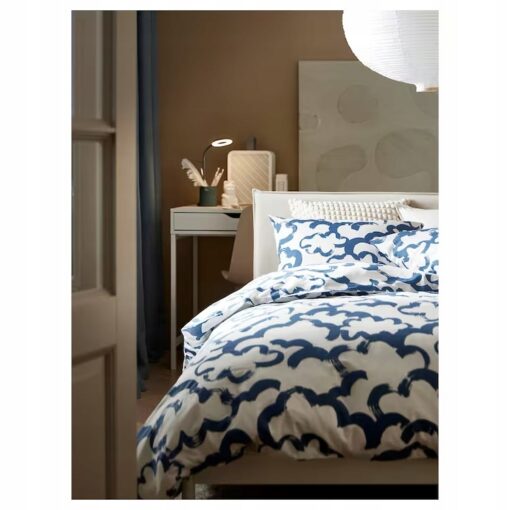 IKEA EKPURPURMAL KOMPLET POŚCIELI W CHMURY 150x200 - obrazek 6