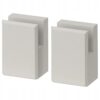 IKEA LERHYTTAN NOGA DO COKOŁU 8 cm SZARY 2 SZT