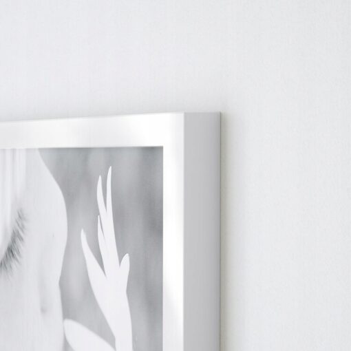 IKEA VAXBO RAMA NA 8 ZDJĘĆ BIAŁA 55x58 cm - obrazek 2