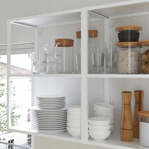 IKEA ENHET KORPUS SZAFKA BIAŁA Z PÓLKAMI 60x35x75 - obrazek 2