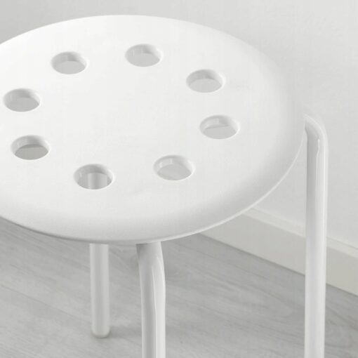 STOŁEK TABORET IKEA MARIUS KRZESŁO KUCHENNE 45 CM - obrazek 5