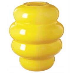 IKEA KALLARHALS Wazon,żółty, 22 cm